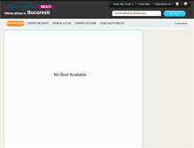 Tablet Screenshot of deals.mybucharestguide.com